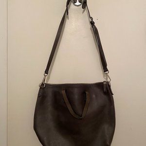 Madewell Gray Zip-Top Transport Carryall